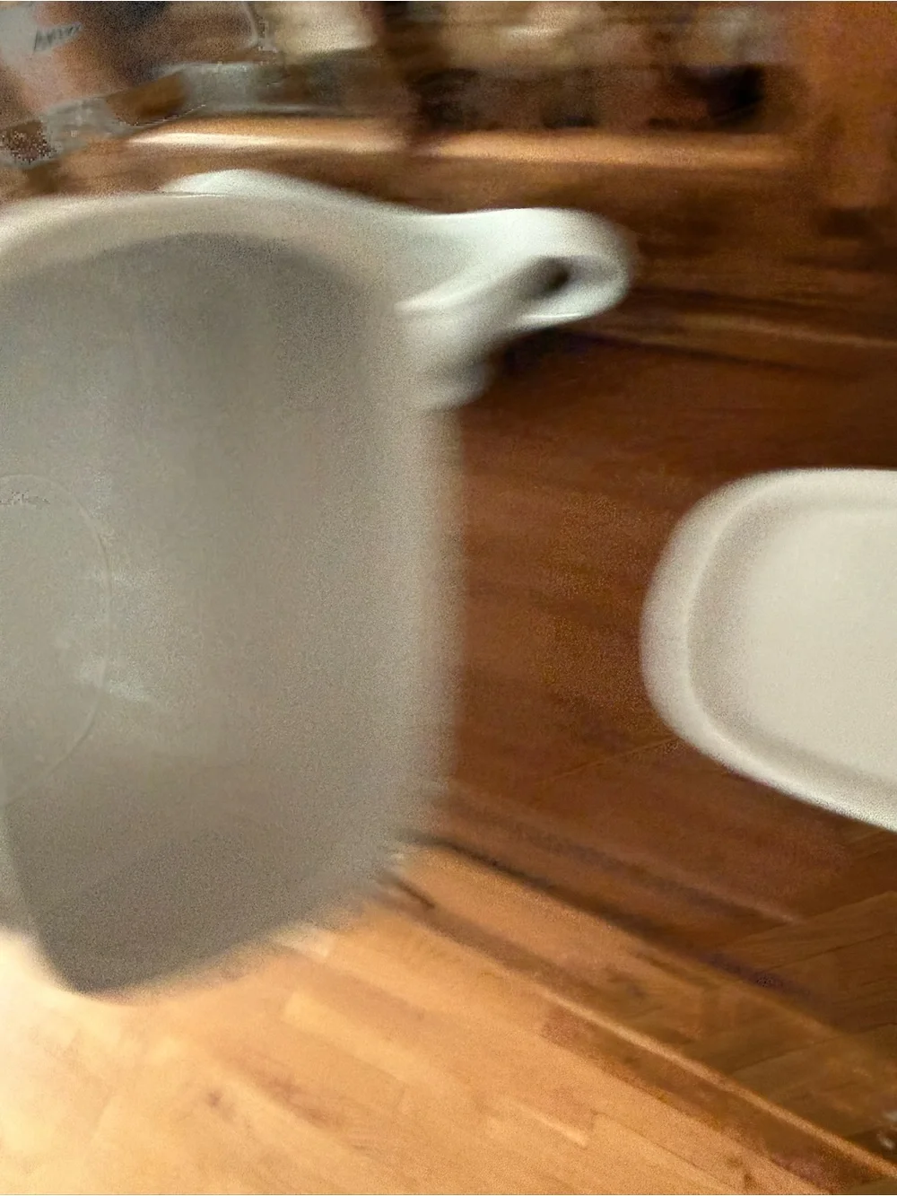 White Ceramic Butter Dish with Lid